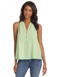 Joie Women's Eniko E Cotton Halter Split Neck Top, Minty, X-Small