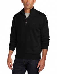 IZOD Men's Varsity Button Mock Tee