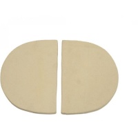 Primo 324 Ceramic Heat Reflector Plates for Primo Oval XL Grill, 2 per Box