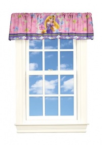 Disney Tangled Flower Garden Microfiber Valance