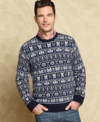 This classic sweater from Tommy Hilfiger will make sure your patterned look is perfect for fall.