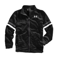 Boys’ UA Brawler Warm-Up Jacket Tops by Under Armour