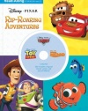 3-in-1 Read-Along Storybook and CD: Disney Pixar Rip-Roaring Adventures