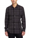 Calvin Klein Sportswear Men's Slim Long Sleeve Yarn Dye Oversized Plaid Woven