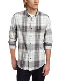 Calvin Klein Jeans Men's Migrate Plaid Long Sleeve Woven