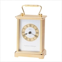 Bulova Essex Goldtone Carriage Clock - B1374