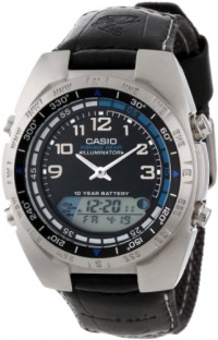 Casio Men's AMW700B-1AV Ana-Digi Forester Fishing Timer Watch