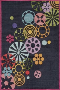 Lil Mo Whimsy Collection LMOJULMJ19BLU4060 Area Rug