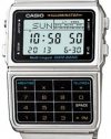 Casio Men's Silver Tone 25 Memory Calculator Databank Watch