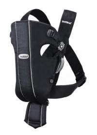 BABYBJORN Baby Carrier Original, Black, Cotton