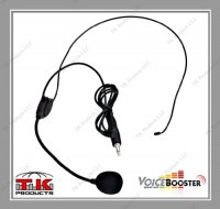 VoiceBooster Headset Microphone for VoiceBooster (Aker) Voice Amplifiers by TK Products, LLC