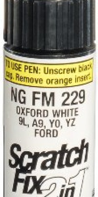 Dupli-Color NGFM229 Oxford White Ford Exact-Match Touch-up Paint - 0.5 oz.