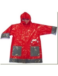 Western Chief Toddler/Little Kid Automo-Billy Rain Jacket,Medium Red,6-6X Little Kid