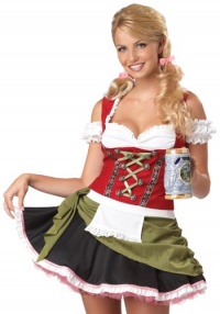 California Costumes Bavarian Bar Maid Set