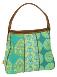 Amy Butler for Kalencom Muriel Fashion Bag - Chinese Lanterns Lemon Grass