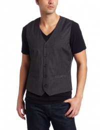 Kenneth Cole Men's Pinstripe Vest