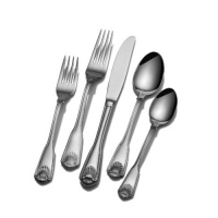 Towle Cont. London Shell 18/10 45-Piece Flatware Set