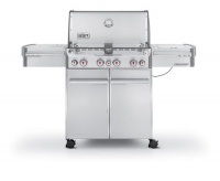 Weber Summit 7170001 S-470 Stainless-Steel 580-Square-Inch 48,800-BTU Liquid-Propane Gas Grill