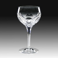 A magnificent handmade crystal design with stunning flat cuts on the oversized glasses. The cutting is based on a classical Georgian design from the late 18th century and they make a truly dramatic table setting - wonderfully opulent.