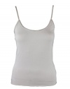 Nougat London womens velvet trim lightweight camisole top