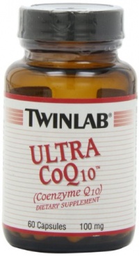 Twinlab Ultra CoQ10, 100mg, 60 Capsules