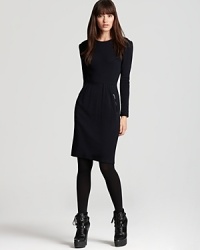 The cornerstone to your workweek repertoire, this Burberry Brit sheath dress features zip pockets for a touch of contemporary chic. Opt for statement boots rather than sleek heels for a thoroughly modern 9-to-5 look.