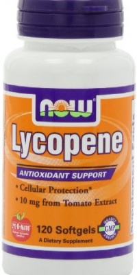 Now Foods Lycopene 10mg, Soft-gels, 120-Count