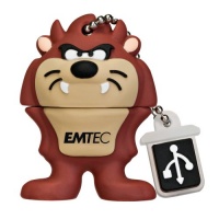 Emtec Electronics L103 Looney Tunes 4 GB USB 2.0 Flash Drive (Tasmanian Devil) - EKMMD4GL103