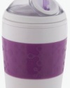 Copco 16-Ounce Cold Beverage Travel Cup with Straw, Purple Jacks