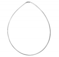 Giani Bernini Sterling Silver 18 Omega Chain Necklace