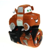 The North West Comany Disney Pixar Tow Mater Cars Pillow and Throw Set