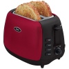 Oster 6595 Inspire 2-Slice Toaster, Red/Black