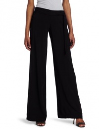 Splendid Women's Wide Leg Tie belt Pant, Black, Medium