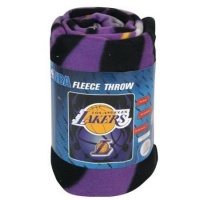 NBA Los Angeles Lakers Fleece Throw 50 x 60