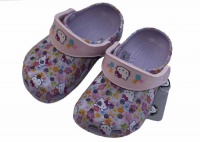 Crocs Hello Kitty Classic Clog (Toddler/Little Kid),Lavendar/Bubblegum,12-13 M US Little Kid