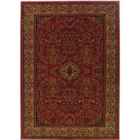 Couristan 3760/4872 Everest Ardebil/Crimson 2-Feet by 3-Feet 7-Inch Rug