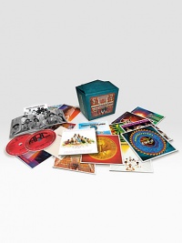 The best of Earth, Wind & Fire available in a compact 16-disc box set. The set includes Earth, Wind & Fire's 15 Columbia albums- from 1972's Last Days and Time through 1990's Heritage. Each CD is individually packaged in mini-LP replica sleeves. Includes 16 discs and a thick bookletMade in USA