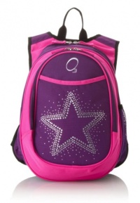 O3 Kid's All-in-One Pre-School Backpacks with Integrated Cooler, Rhinestone Star