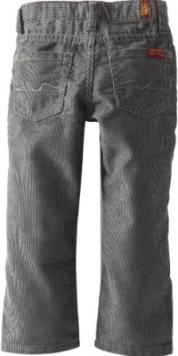 Seven for All Mankind Boys 2-7 Standard Cord Toddler, Stone Grey, 3T