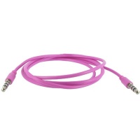 EMPIRE 40 3.5mm Male to Male Stereo Auxiliary Cable (Hot Pink) [EMPIRE Packaging]