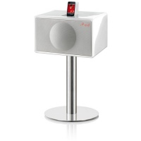 GenevaSound All-in-One Stereo for CD, iPod, iPhone, Radio Line-in (Large-White)