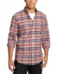 Nautica Men's Cape Cod Madras Button Down Shirt