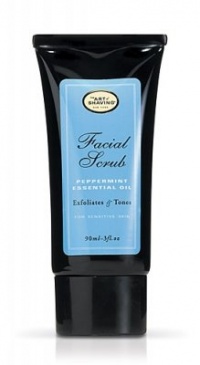 Facial Scrub with Peppermint Essential Oil