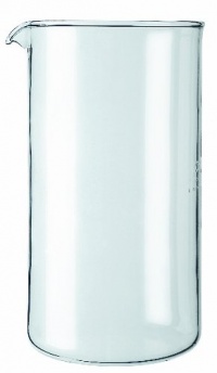 BODUM Shatterproof Plastic 8 Cup Replacement Beaker, 34-Ounce