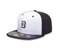 MLB Detroit Tigers Batting Practice 59Fifty Baseball Cap, Gray/Black