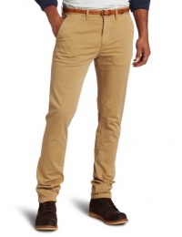 Scotch & Soda Men's Basic Slim Chino Pant With Belt