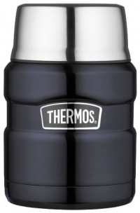 Thermos Stainless King 16-Ounce Food Jar, Midnight Blue