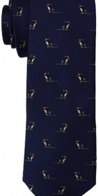 Tommy Hilfiger Men's Skating Penguin Club Tie