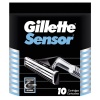 Gillette Sensor Cartridges 10 Count (Pack of 2)