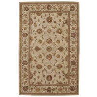 Nourison HE08 Heritage Hall Rectangle Hand Tufted Rug, 2.6 by 4.2-Inch, Ivory